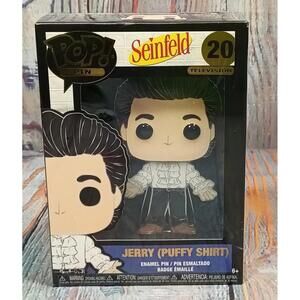 Seinfeld Jerry (Puffy Shirt) Pop! Pin Enamel Badge